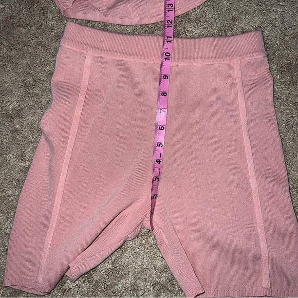 Immodel by HWA Los Angeles Pink Short and Cami Tank Set Size Med NWOT - Picture 3 of 12